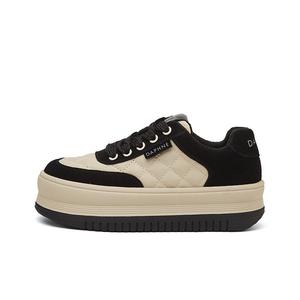 Кеды, скейтборд обувь женская низкая Daphne, хаки