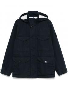 Stone Island куртка с нашивкой Compass, синий