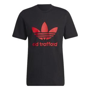 Футболка adidas Original Old Trafford Trefoil T-Shirt 'Black', черный