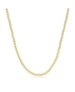 Ожерелье из золотых бусин с шариками, 14-каратное золото The Lovery, gold