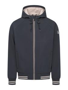 Куртка Helgoby softshell черного/каменного цвета Derbe