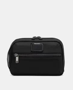 Темно-синяя косметичка Response на молнии Tumi, черный