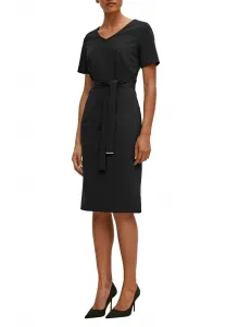 Повседневное платье Comma, Schwarz