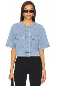 Куртка с коротким рукавом Elias Veronica Beard, silverwood blue