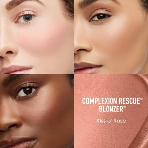 COMPLEXION RESCUE Жидкий бронзер, румяна и бронзер bareMinerals, Kiss of Rose (bronzing rose)