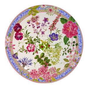 Тарелка для торта Gien Millefleurs 30 см Gien Fayencerie, красочный