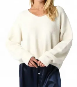 Вязаный топ Stella кремового цвета Olivaceous