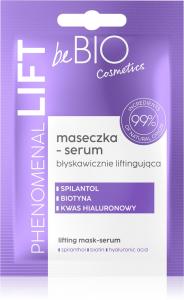 Феноменальный лифтинг, разглаживающая, укрепляющая сыворотка и маска в одном Bebio, 10 мл