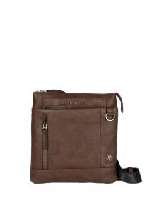 Сумка через плечо U.S. POLO ASSN., темно-коричневый