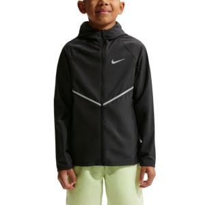 Детская куртка с капюшоном Moderate Nike, 010 черный/reflective серебряный