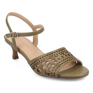 Босоножки на каблуке Jessly Journee, olive