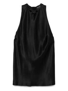 Шелковая блузка Simone Rocha, черный