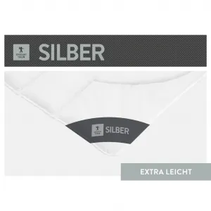 Одеяло из хлопка Сильвер, ультралегкое, 1 шт., произведено в Германии, гипоаллергенное Spessarttraum, белый