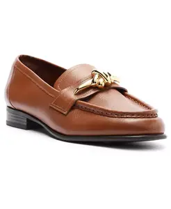 Женские лоферы Claudia Slip On Arezzo, коричневый