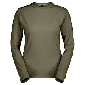 Лонгслив Scott Defined Dri, зеленый