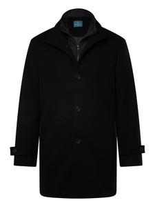 Короткое пальто черного цвета Boston Park