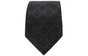 Мужской галстук Gucci, черный