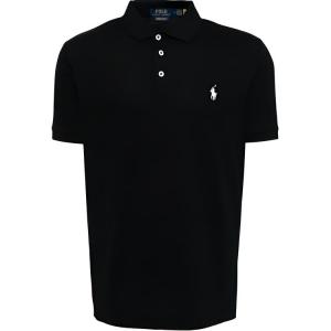 Свободная поло Slim Fit Polo Ralph Lauren, черный