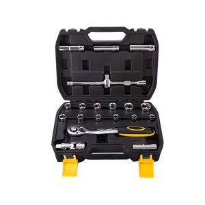 Набор головок Deli из 26 предметов, серия 12,5, набор 12-угольных головок для инструментов для ремонта автомобилей DL2026T