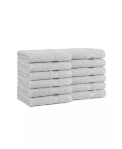 Набор полотенец для дома Arkwright Home из мягкого хлопка, 12 шт, серый