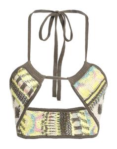 Кроп-топ Laneus, зеленый