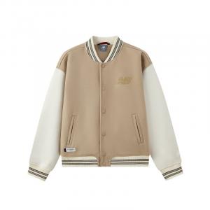 New Balance Бейсбольная куртка мужская тёмно-хаки, Dark Khaki