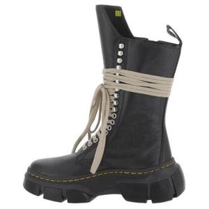 RICK OWENS DR. MARTENS x /RO Короткие женские ботинки Martin, черные