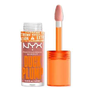 Блеск для губ Duck Plump High Pigment Lip Plumping Gloss NYX Professional Makeup, Bangin' Bare (neutral nude)