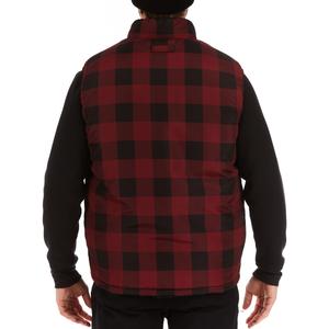 Мужской жилет на подкладке из шерпы с принтом Smith's Workwear