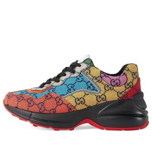 Кроссовки rhyton 'multicolor monogram' Gucci, мультиколор