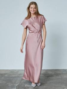 Платье миди Gista с драпированными деталями Sisters Point, Mid Pink