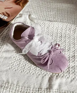 Кроссовки с дизайном в виде кружевной ленты Aimoha - Select -, цвет Purple