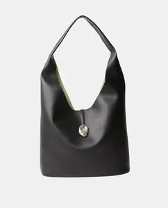 Большая сумка хобо Calvin Klein, черный