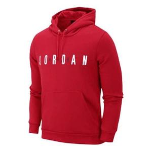 Толстовка Men's Air Jordan Sports Printing Logo Fleece Red, красный