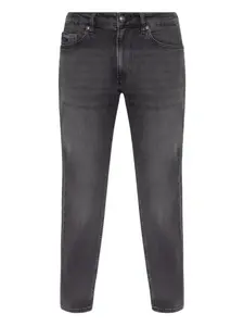 Джинсы с логотипом Versace Jeans Couture, серый