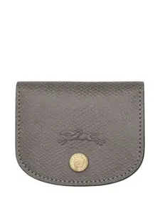 Фактурный кардхолдер Longchamp, серый