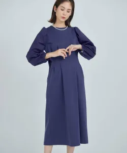 Платье-пончо с рукавами-рубашками Suite, цвет Blue X Blue [070]