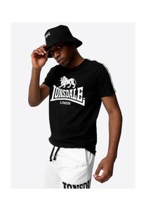 Футболка обычный крой шевиок Lonsdale, черный