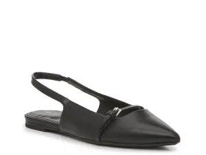 Туфли-лодочки Marc Fisher Elema Slingback Flat, черные