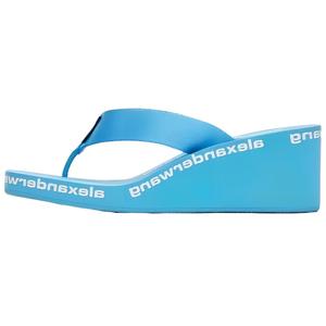 Шлепанцы женские Alexander Wang, голубой