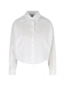 Укороченная рубашка Aspesi, белый