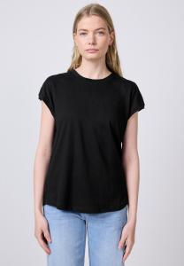 Базовая футболка MIT SCHULTERDETAIL Street One Studio, черный