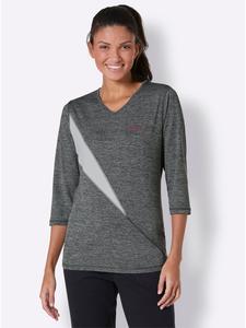 Функциональная рубашка серо-меланжево-белого цвета WITT WEIDEN