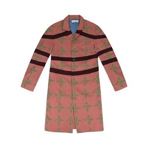 Куртка Kiko Kostadinov Chiffon Check Long Blazer, Pink