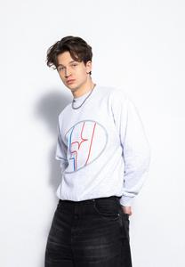 Толстовка Local Heroes Sweatshirt, Print/Light Grey