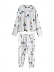 Next Пижама в светло-сером цвете