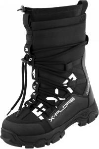 Короткие ботинки X-Plore от FXR, Black/White