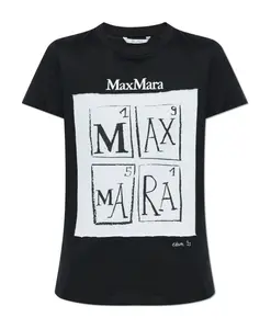 Футболка колибри Max Mara, черный