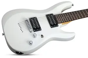 Schecter C-7 Deluxe Satin White №438