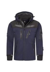 Куртка софтшелл, куртка стандартного кроя Rock Creek, темно-синий